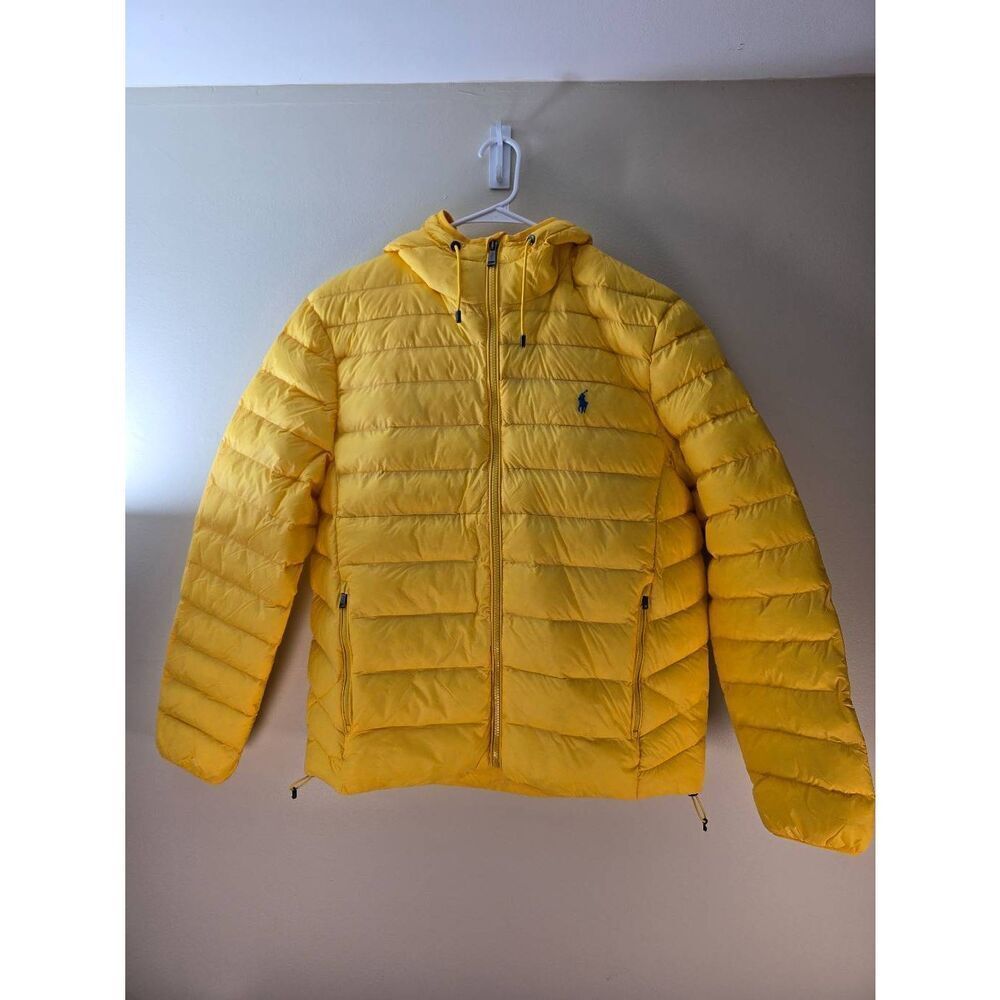 Polo Ralph Lauren Packable Lightweight Quilted Hooded Jacket Large NWT $248